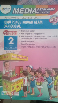 Image of ilmu Pengeahuan alam dan sosial Media Penilaian Autentik kelas  4 sd/mi dengan Kurikulum Merdeka